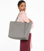 Pale Grey Tote Bag
